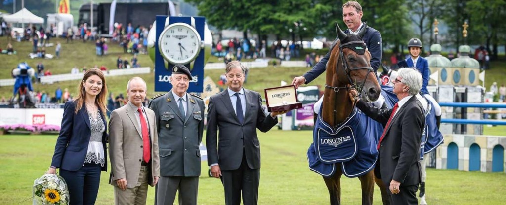 Hans-Dieter Dreher Won the “Longines Grand Prix der Schweiz” in St. Gallen