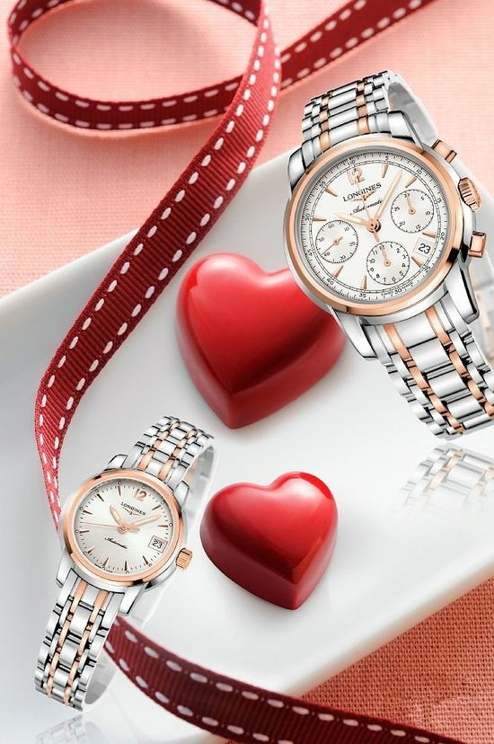 2017 UK Valentine’ Day-Cheap Longines Saint Imier Replica Watches For Couple