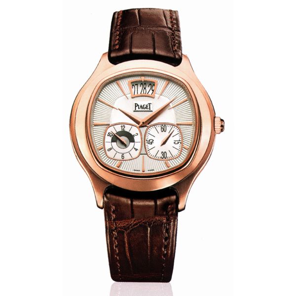 Piaget Black Tie Emperador Replica Classic Watches UK With Pillow-Shaped Rose Gold Cases For Decent Men