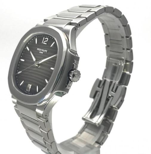 35.2MM Patek Philippe Nautilus Fake Ladies’ Watches UK With Smoky Grey Dials Of Top Quality