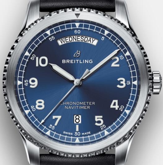 A Best Choice For Men: 41MM Breitling Navitimer Fake Watches UK With Unique And Gentle Blue Dials