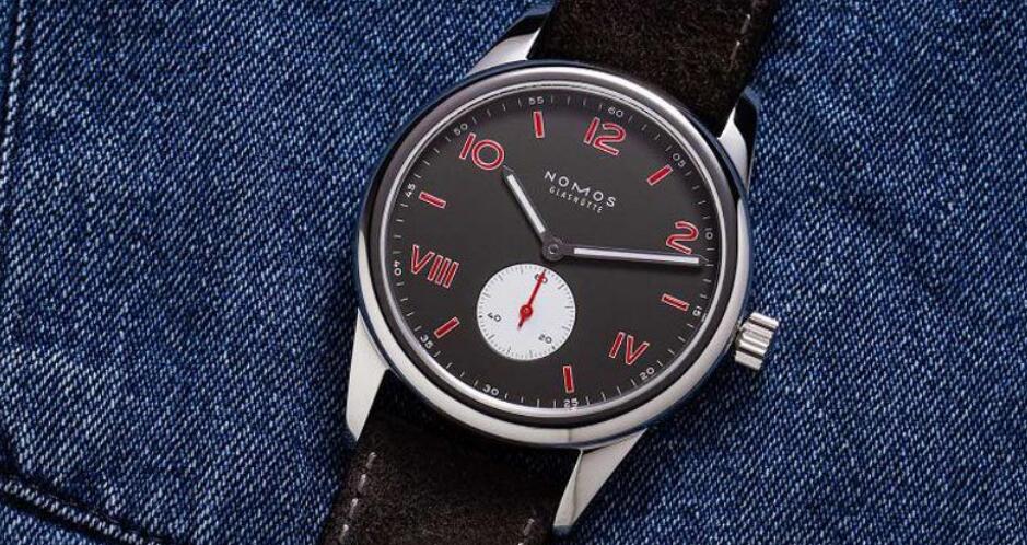 Replica Nomos UK Released New Club Campus Amsterdam Limited Edition With Black Electroplated Dial