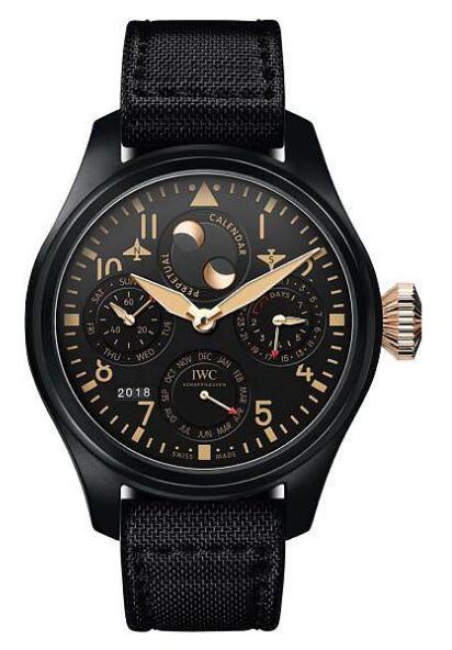 Particular Fake IWC Big Pilot’s Watches Perpetual Calendar Edition For Lewis Hamilton