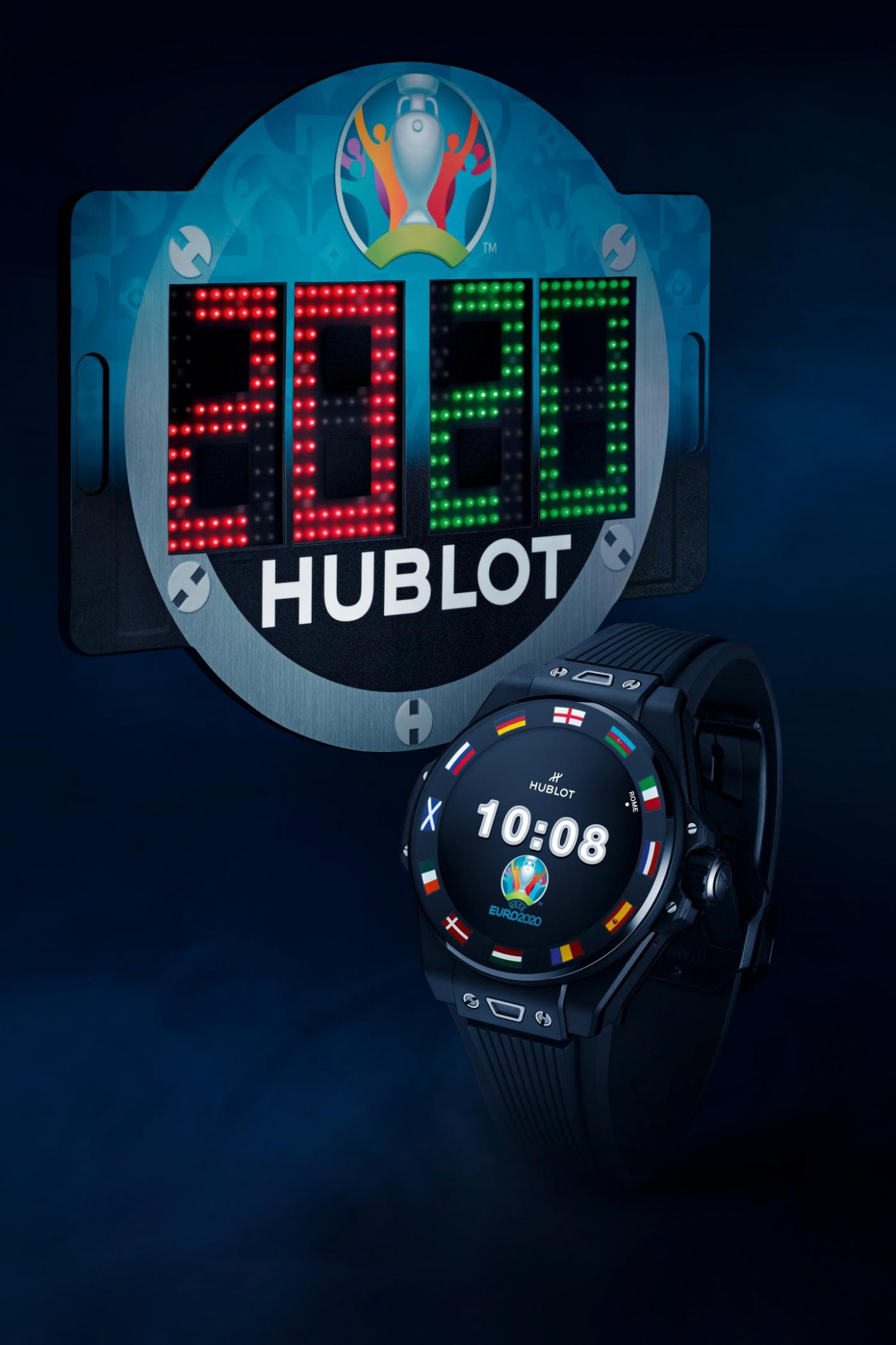 Hublot replica uk launch limited edition watches to mark sponsorship of Euro 2020