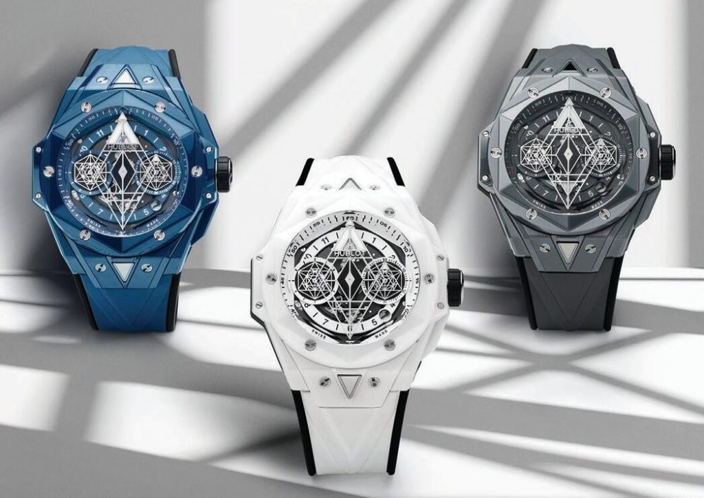 Hublot And Tattoo Studio Sang Bleu Collab On Colorful UK 1:1 Online Replica Watches Trio