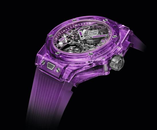 The Latest UK Best Online Replica Hublot Big Bang Tourbillon Watches Revel In Purple Patch