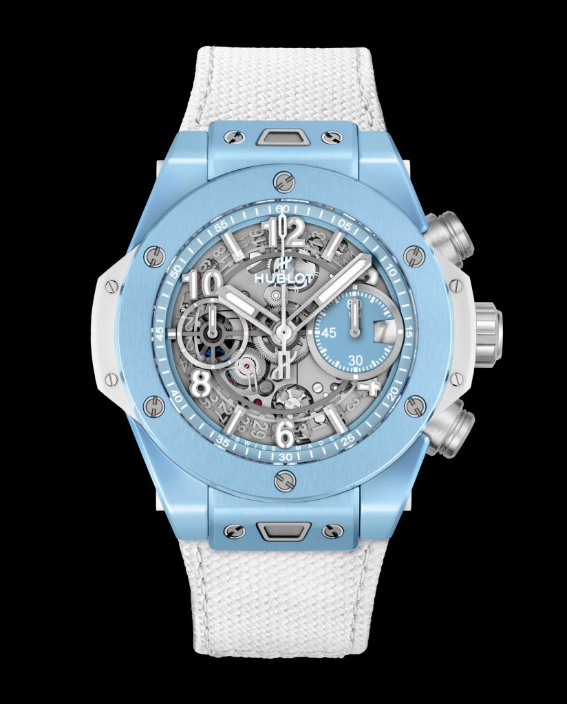 New Release: UK Swiss Replica Hublot Big Bang Unico Sky Blue Ceramic Watch