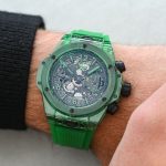 The New UK 1:1 Replica Hublot Big Bang Unico Saxem Green